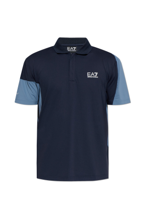 Polo con logo estampado