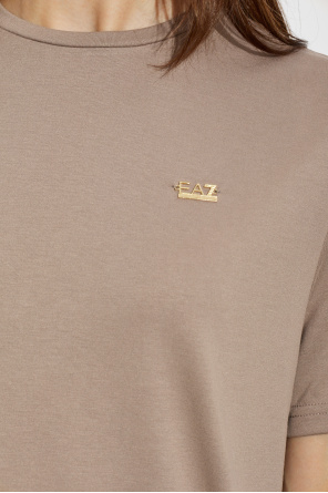 EA7 Emporio Armani Camiseta con aplique en forma de logo