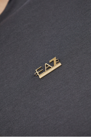 EA7 Emporio Armani Camiseta con aplicación en forma de logo