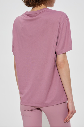 EA7 Emporio Armani T-shirt with an appliqué in the shape of a logo