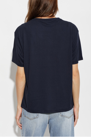 EA7 Emporio Armani Camiseta con aplicación en forma de logo