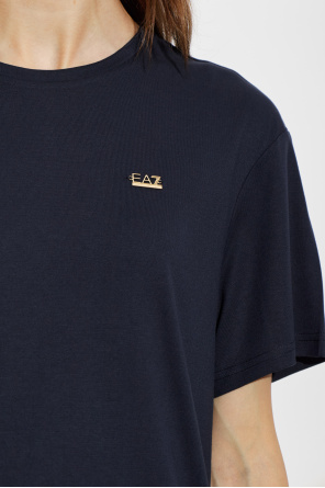 EA7 Emporio Armani Camiseta con aplicación en forma de logo