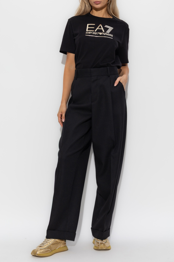 EA7 Emporio Armani T-Shirt aus der Kollektion „Sustainability“