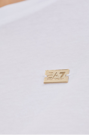 EA7 Emporio Armani Camiseta con parche con logo