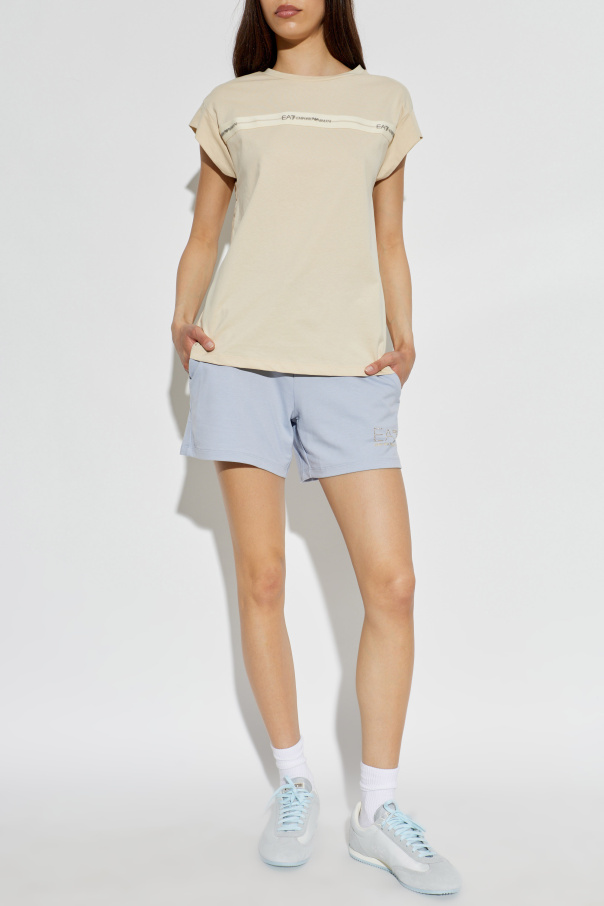 EA7 Emporio Armani Top de corte largo