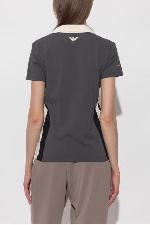 EA7 Emporio Armani Polo con logotipo estampado