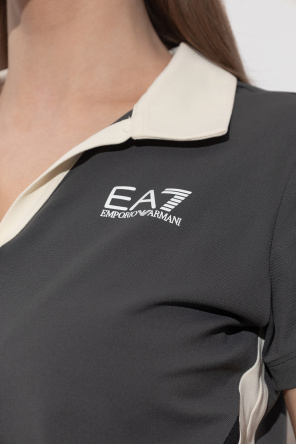 EA7 Emporio Armani Polo con logotipo estampado