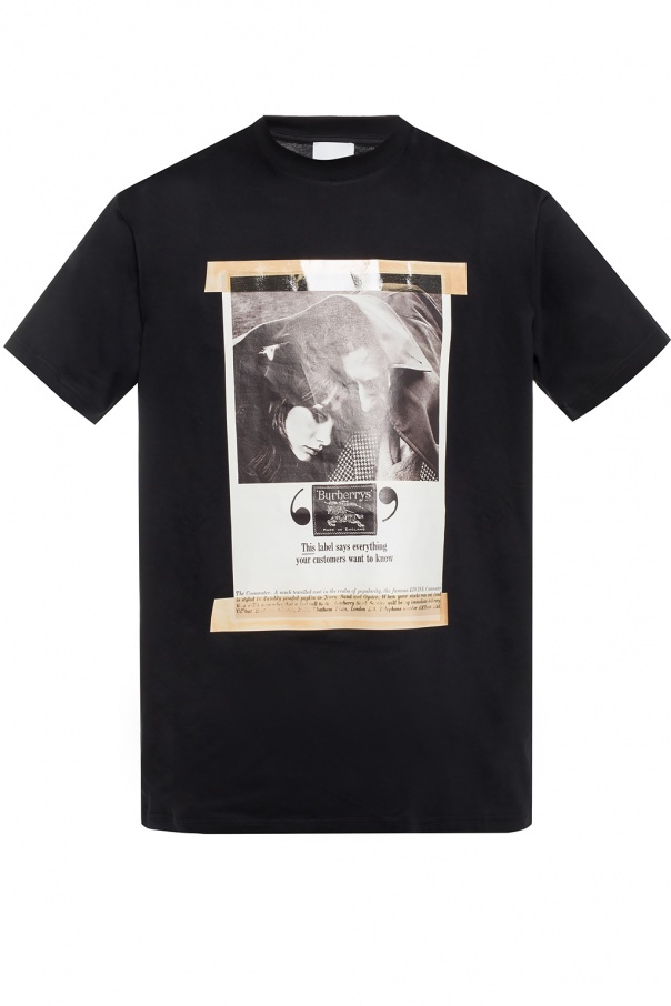 burberry t shirt brown