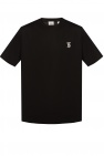 Burberry Logo-embroidered T-shirt