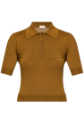 Saint Laurent BROWN Polo with logo