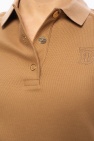 Burberry BROWN Polo shirt with logo
