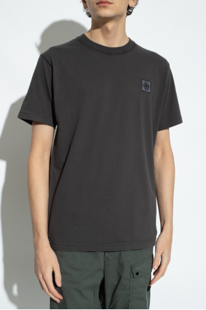 Stone Island T-shirt with logo patch