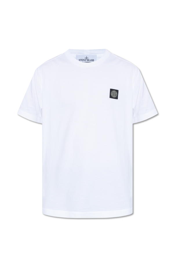 Stone Island Lambretta target t-shirt in white