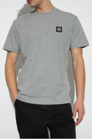 Stone Island T-shirt with logo patch
