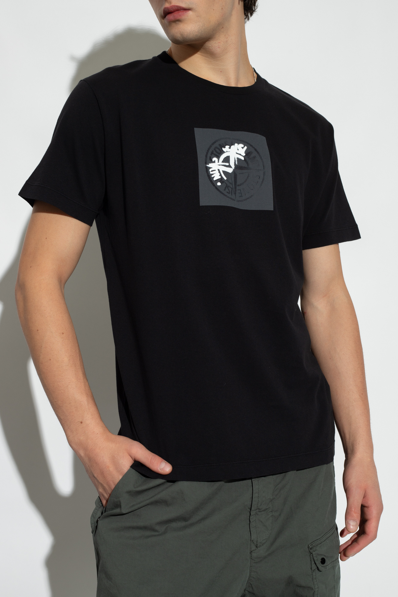 Stone Island Logo-printed T-shirt