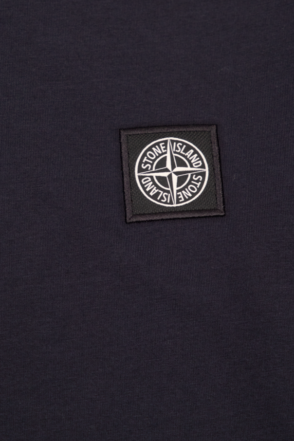 Stone Island Kids T-shirt with patch