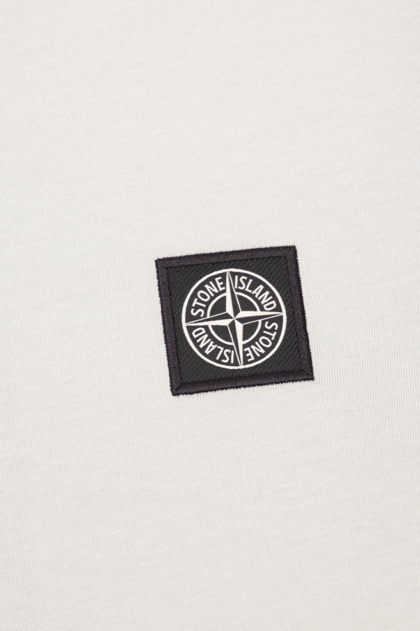 Stone Island Kids T-shirt Knitted with patch