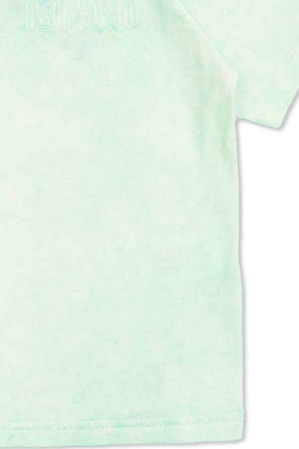 Kenzo long-sleeved logo-motif T-shirt T-shirt with logo