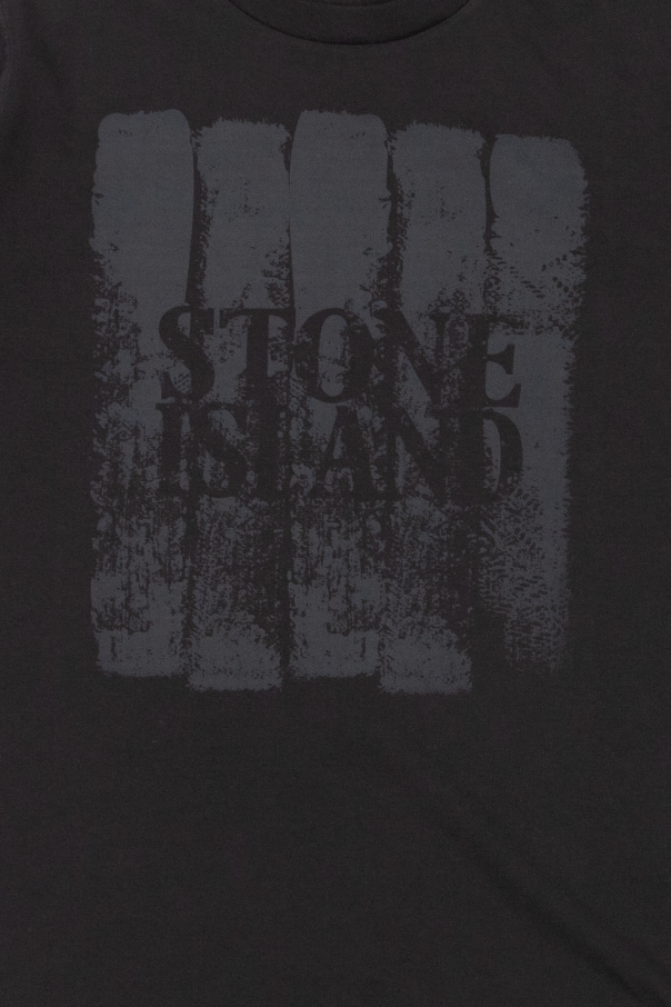 Stone Island Kids T-shirt GROUP with logo