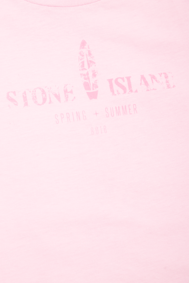 Stone Island Kids Printed T-shirt