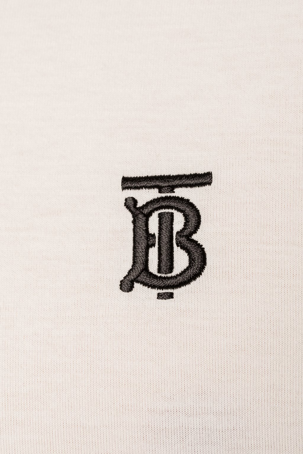 White Logo T-shirt Burberry - Vitkac France