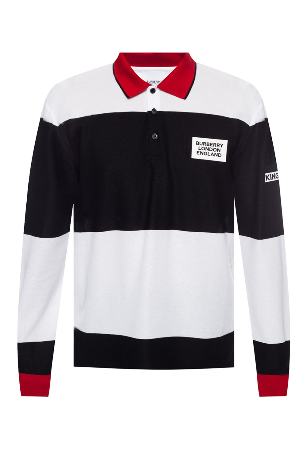 Black Long sleeve polo shirt Burberry - Vitkac Germany