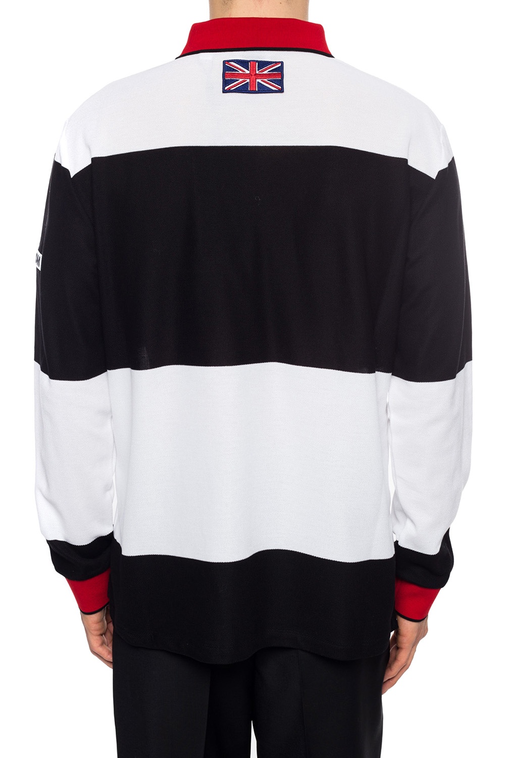 Black Long sleeve polo shirt Burberry - Vitkac Sweden
