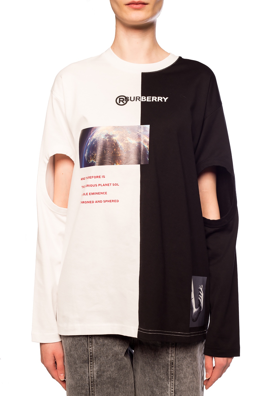 Multicolour Long-sleeved T-shirt Burberry - Vitkac GB