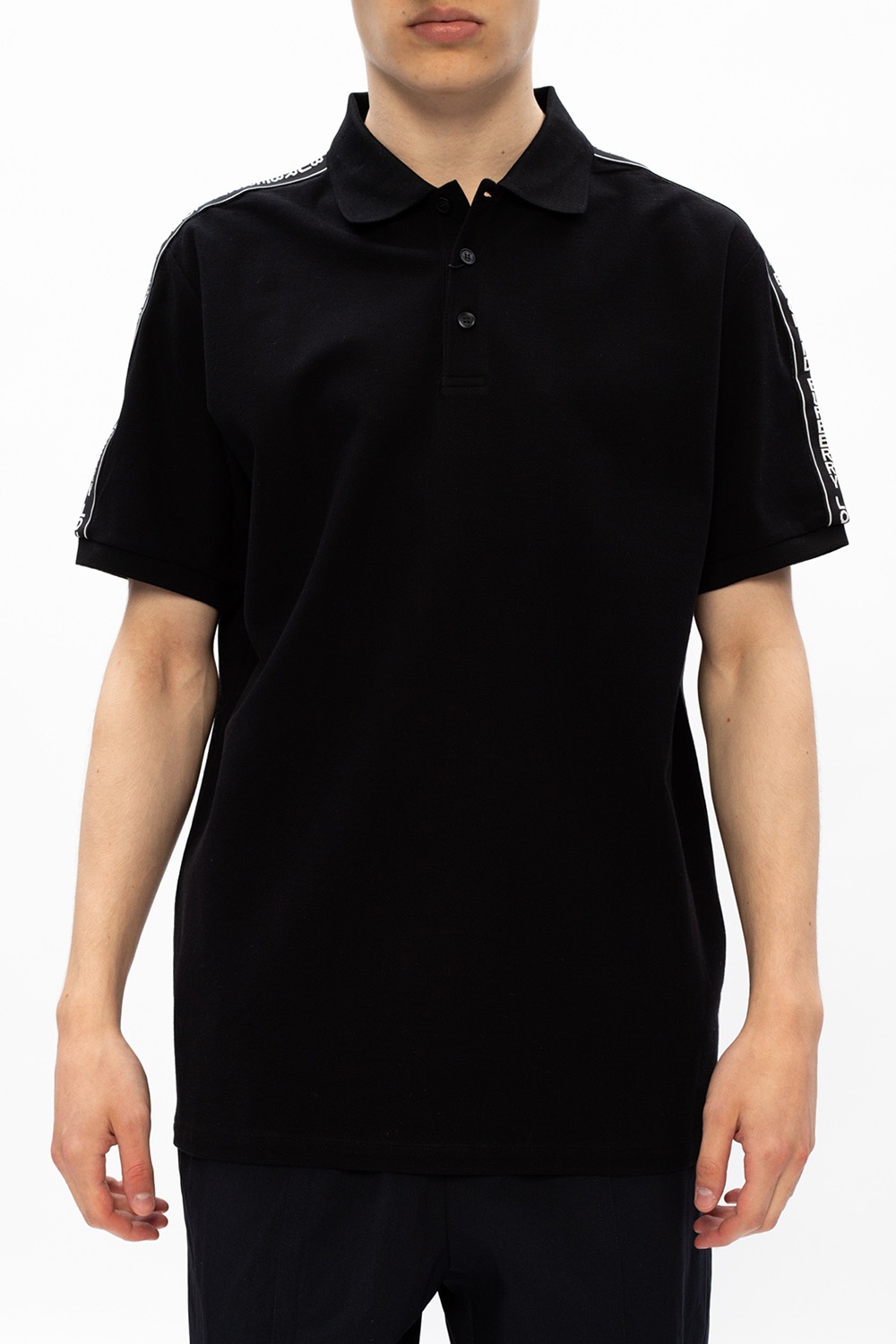 Black Polo shirt with logo Burberry - Vitkac Germany