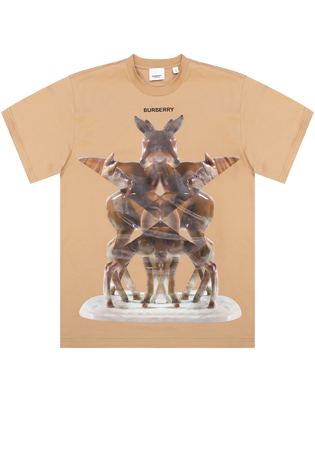 Burberry T-shirt with animal print