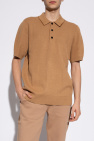 Burberry Charcoal cotton Adrian polo shirt from John Smedley