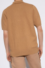 Burberry Charcoal cotton Adrian polo shirt from John Smedley