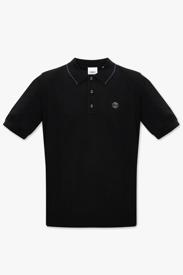 Burberry CREWNECK polo shirt with logo