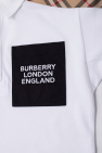 Burberry Kids face-patch polo shirt