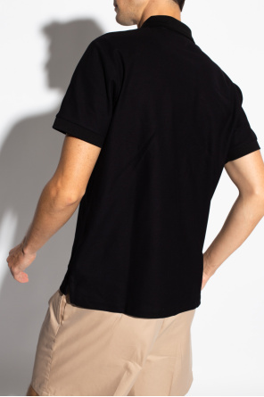 Burberry Massimo Alba short-sleeve linen polo-shirt