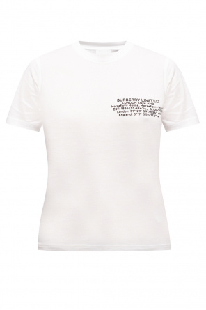 Burberry Black Monogram Motif T-Shirt