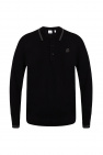 Burberry Long-sleeved cashmere polo shirt