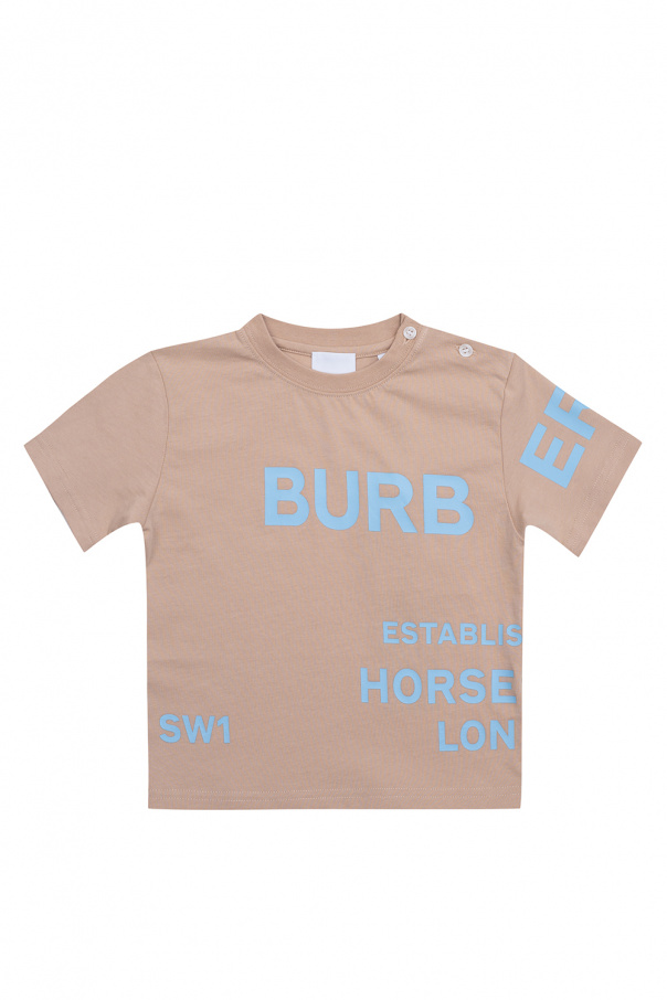 burberry giant Kids T-shirt with logo