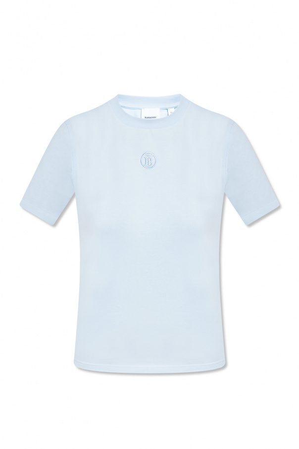 burberry blue Logo T-shirt