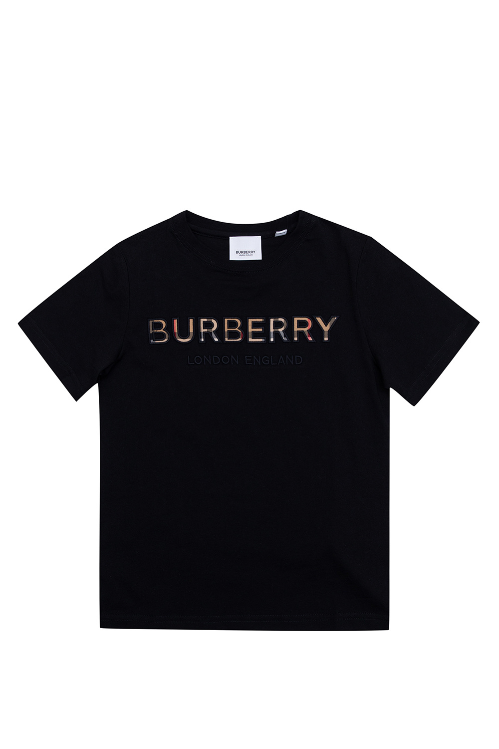 burberry what Kids T-shirt with logo