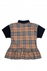 Burberry Kids Checked polo shirt