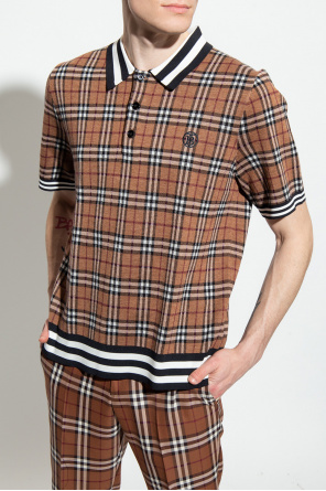 Burberry ‘Makeham’ wool polo shirt