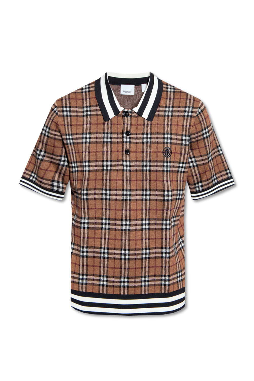 Burberry ‘Makeham’ wool Camisa polo shirt