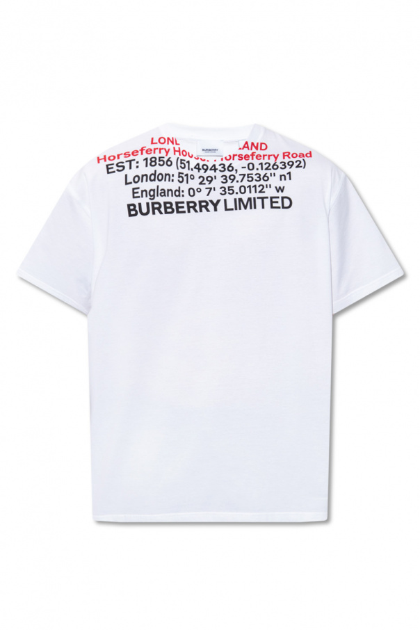 Burberry Organic cotton T-shirt