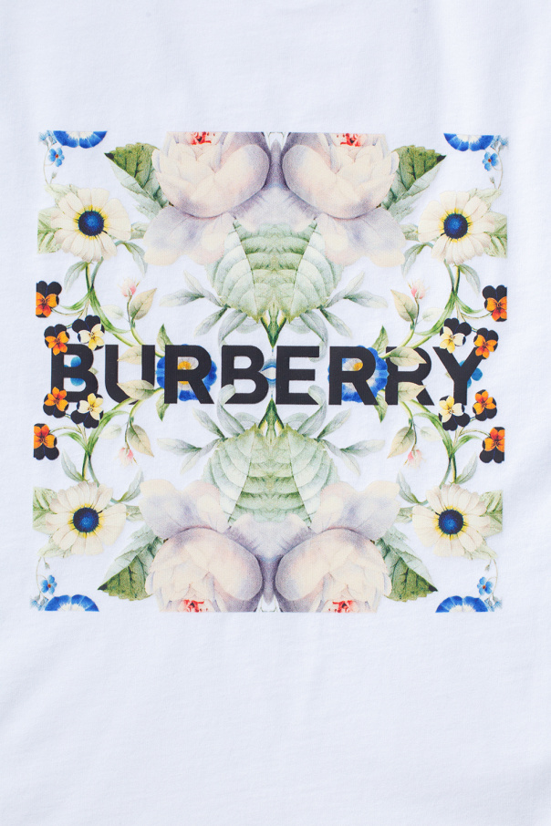Burberry Kids Flower-Monogram T-Shirt (4-14 Years)