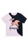 burberry logo patch polo shirt item