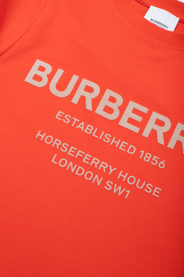 burberry Short Kids Logo T-shirt