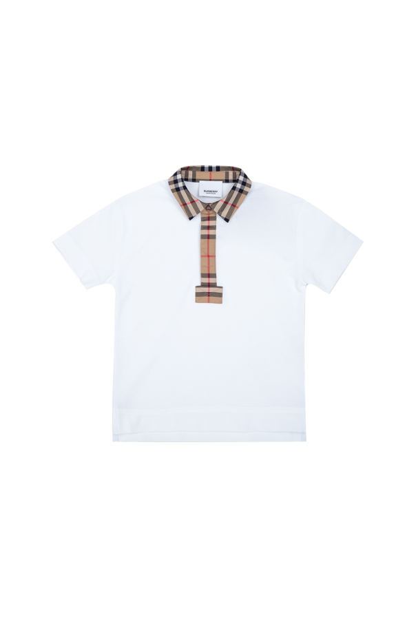 Burberry Kids ‘Johane’ polo shirt with logo