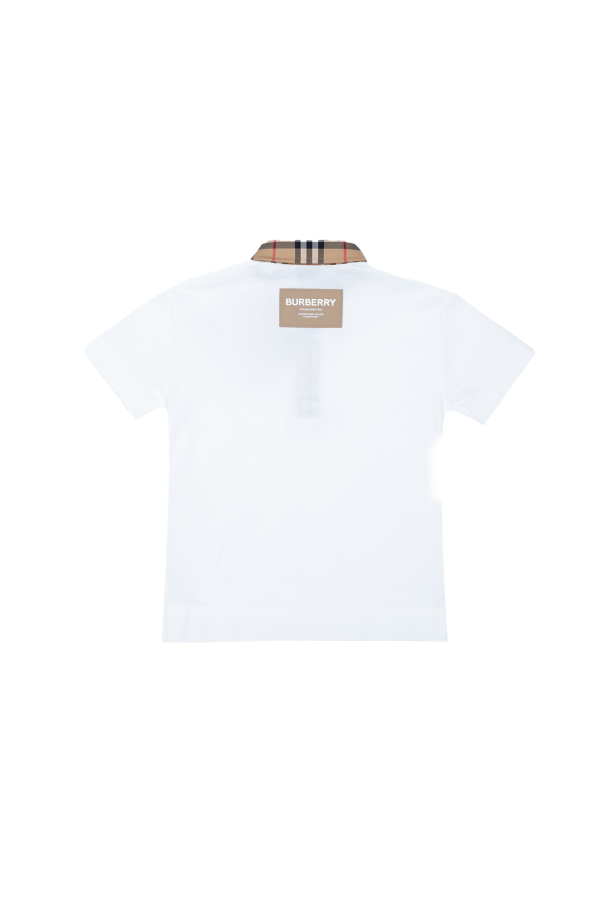 Burberry Kids ‘Johane’ polo shirt with logo