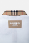 Burberry Kids WHITE ‘Johane’ polo shirt with logo